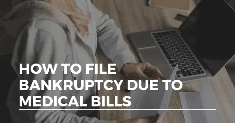 bankruptcy due to medical bills