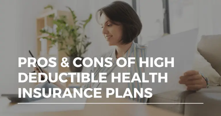 high deductible health insurance plan