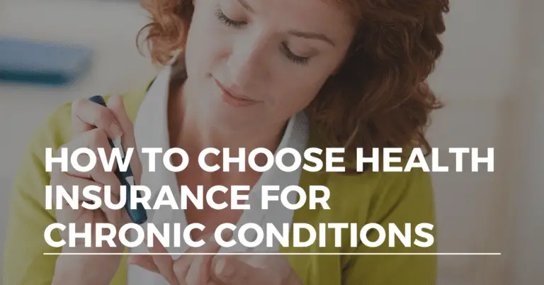 health insurance for chronic conditions
